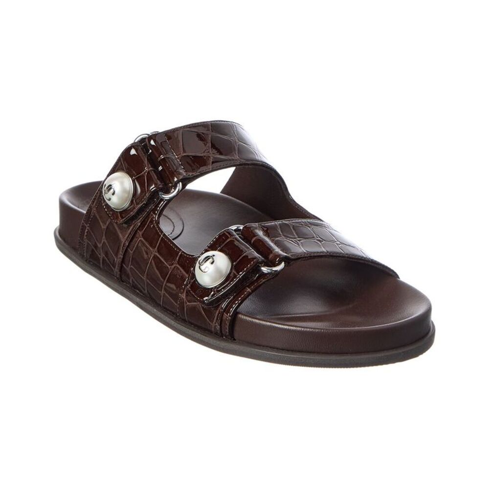 Jimmy Choo Fayence Patent Sandal